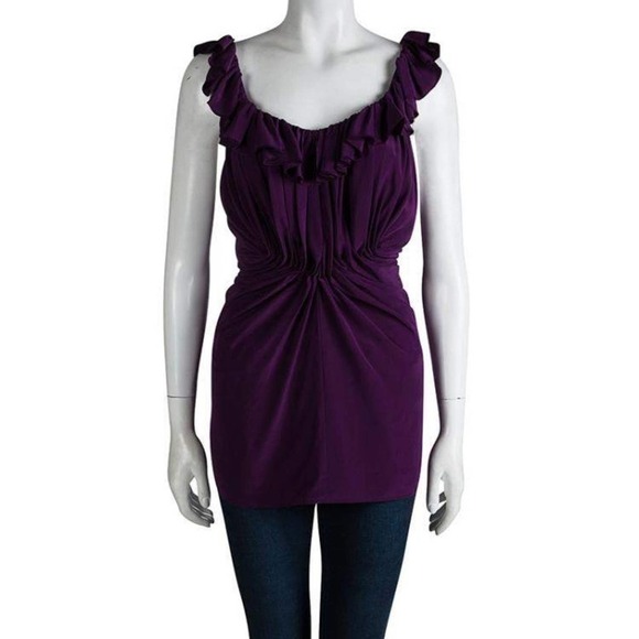 See By Chloe Silk Ruffled Top - Picture 2 of 6